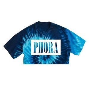 YoursTruly Phora Tie Dye Crop Top